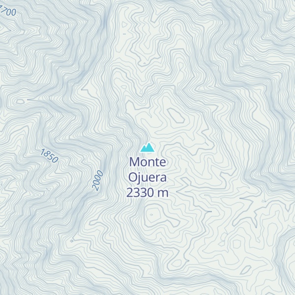 Map of Monte Ojuera