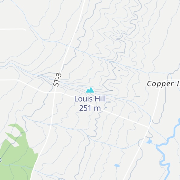 Map of Louis Hill