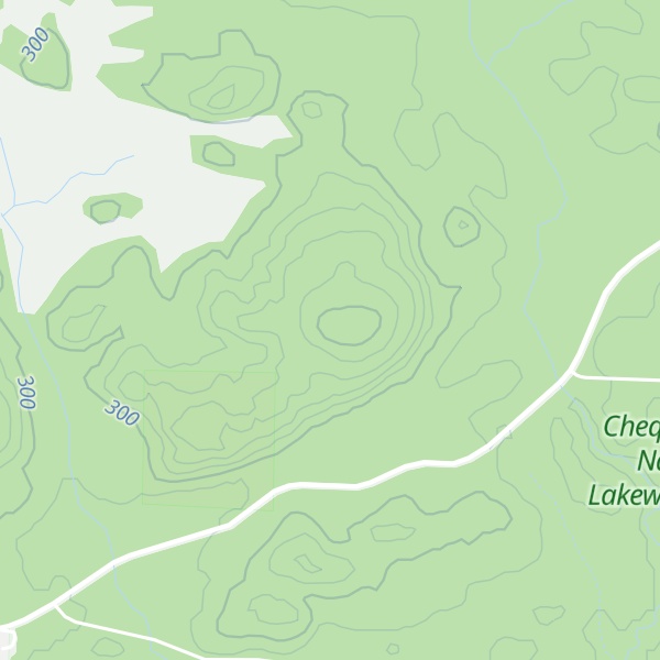 Map of Hagar Mountain