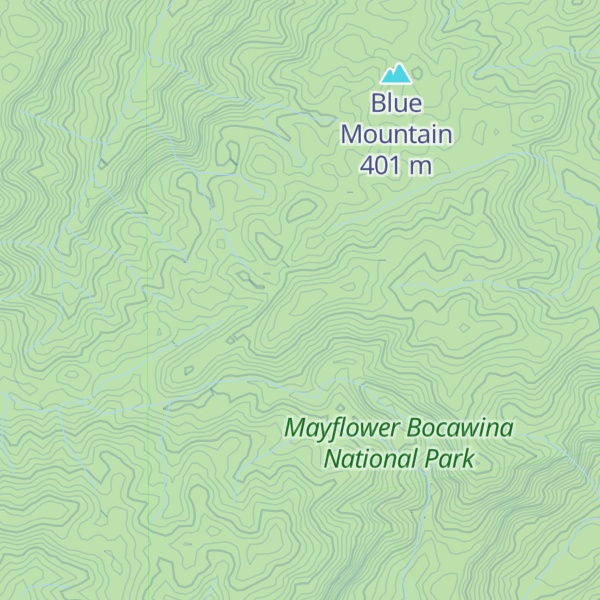 Map of Antelope Hill