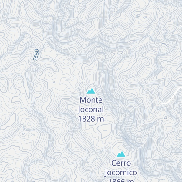 Map of Monte Joconal