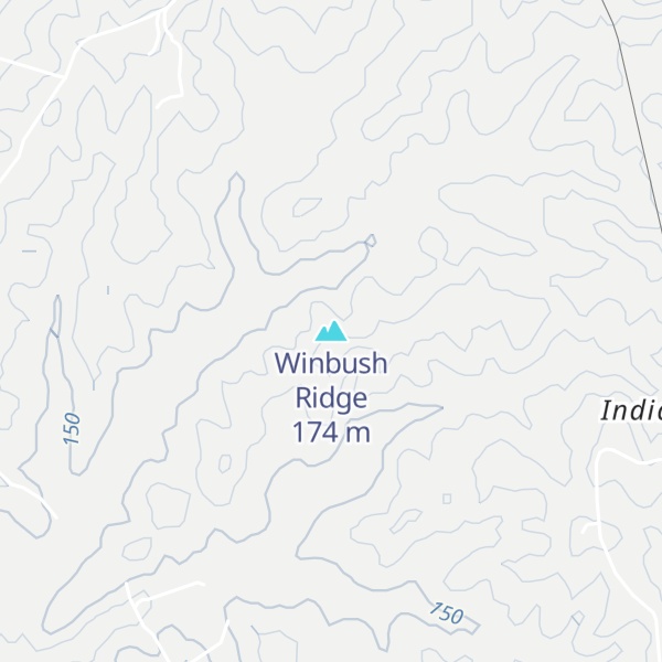 Map of Winbush Ridge
