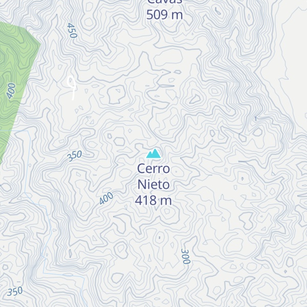 Map of Cerro Nieto