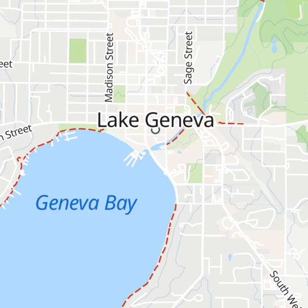 Map of Lake Geneva Visitor Information