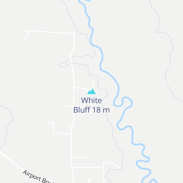 Map of White Bluff