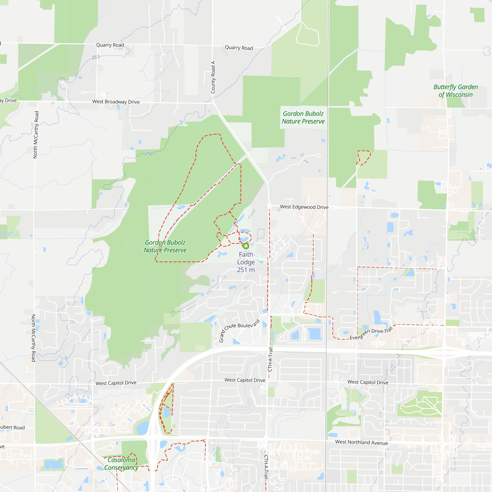 Faith Lodge map