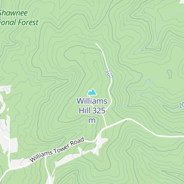 Map of Williams Hill