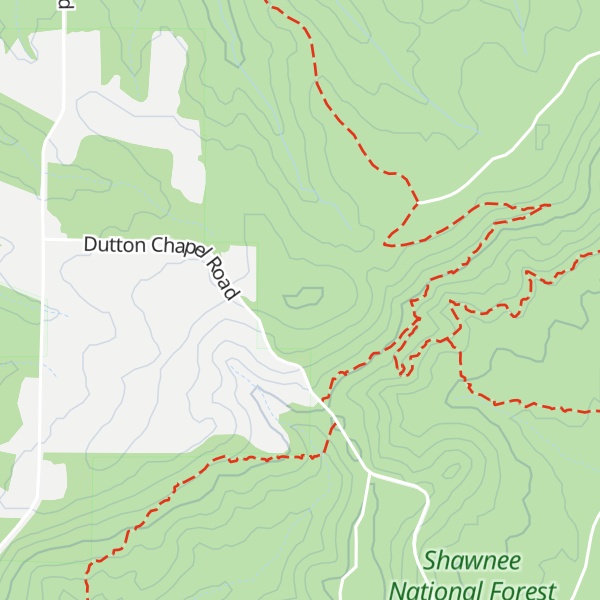 Map of Benham Hill
