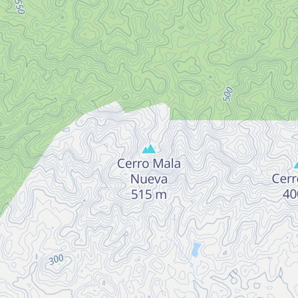 Map of Cerro Mala Nueva