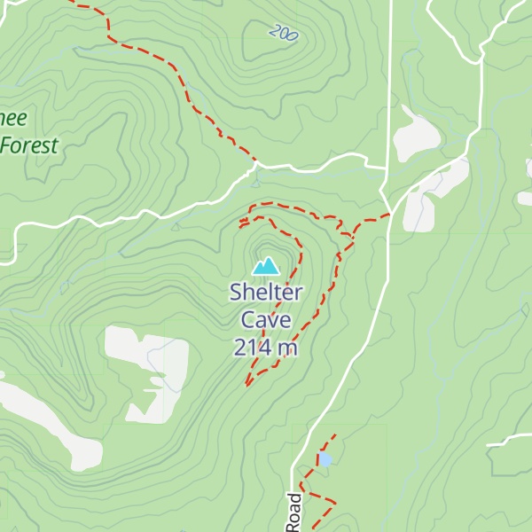 Map of Shelter Cave