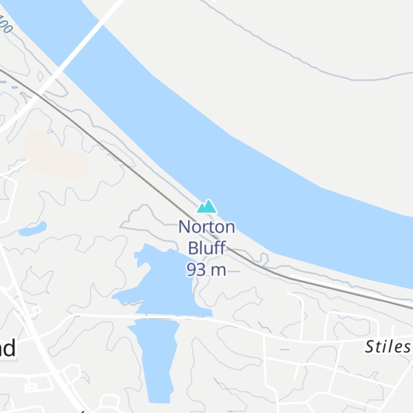 Map of Norton Bluff