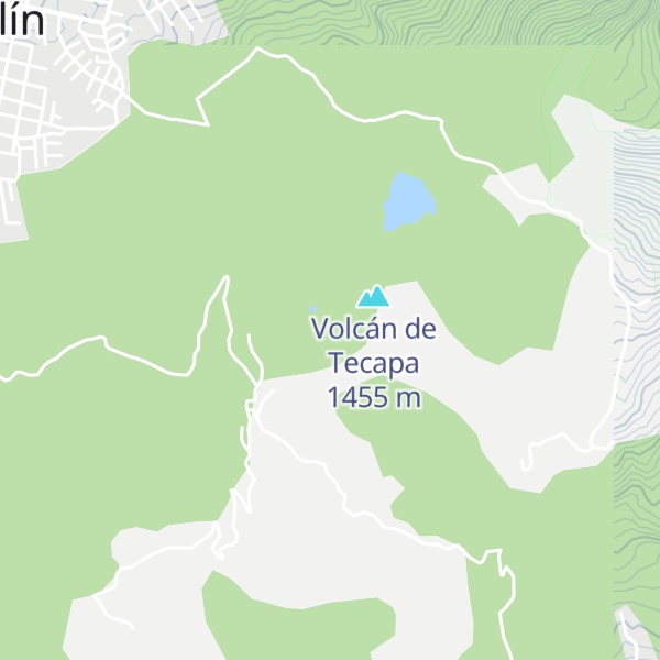 Map of Cerro Pelón