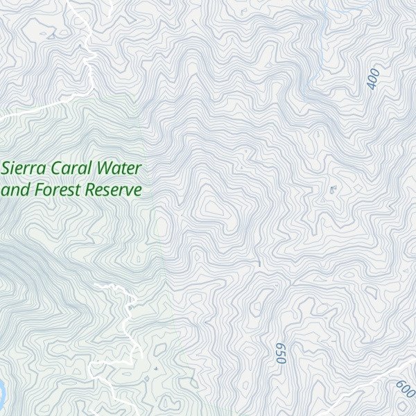 Map of Cerro Zapote