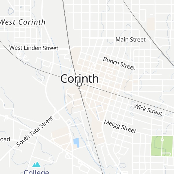 Map of Visit Corinth