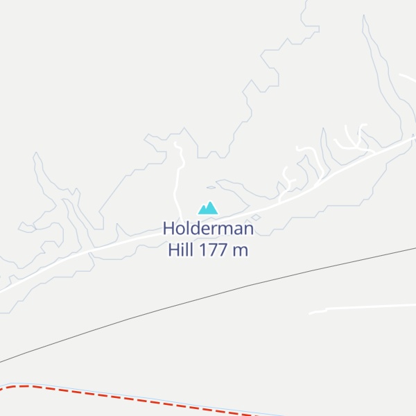Map of Holderman Hill