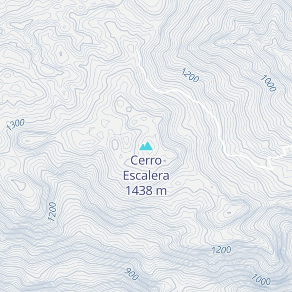 Map of Cerro Escalera