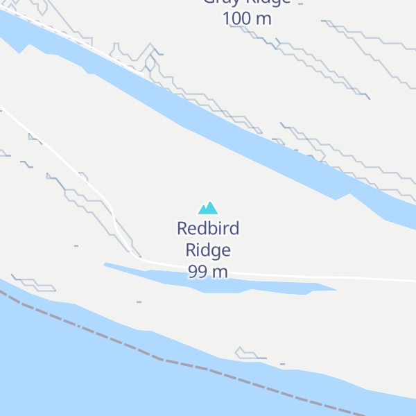 Map of Redbird Ridge