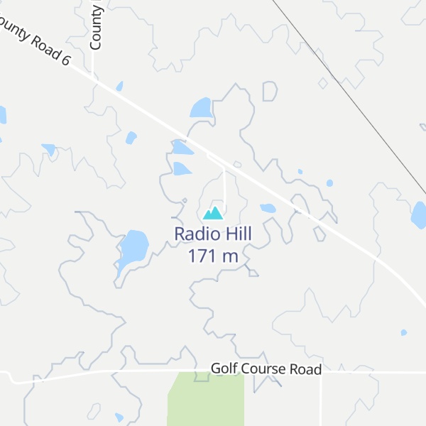 Map of Radio Hill