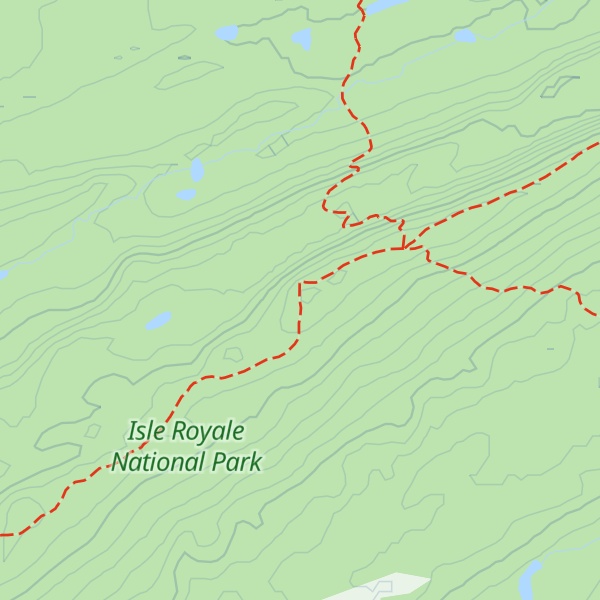 Map of Mount Franklin