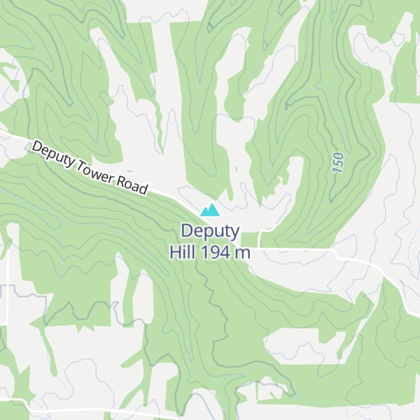 Map of Deputy Hill