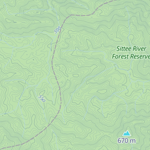 Map of Arthur's Seat