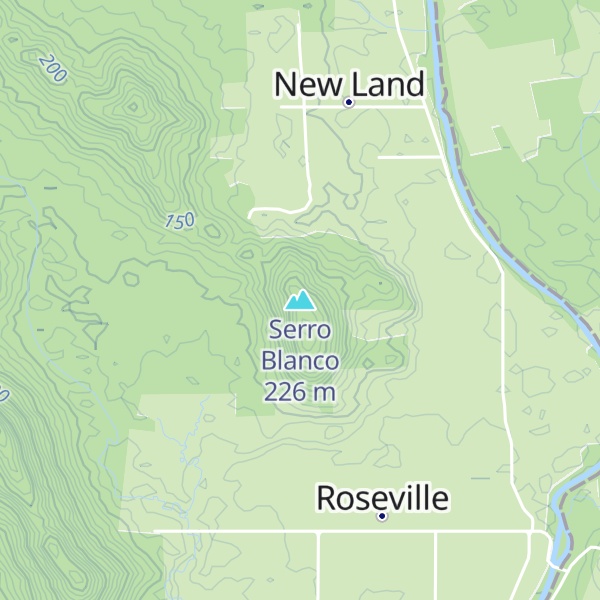 Map of Serro Blanco