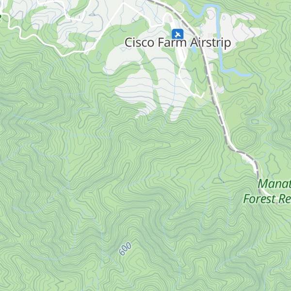 Map of Cisco Hill
