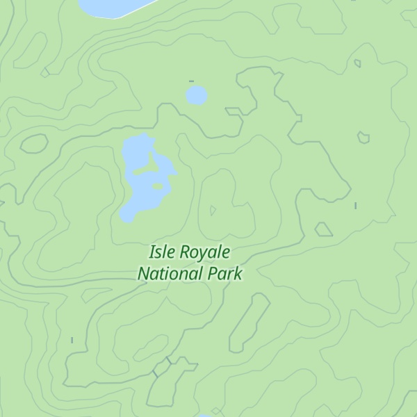 Map of Mount Saginaw