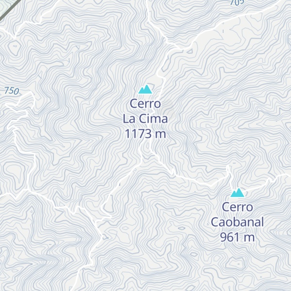 Map of Montaña de Los Monos