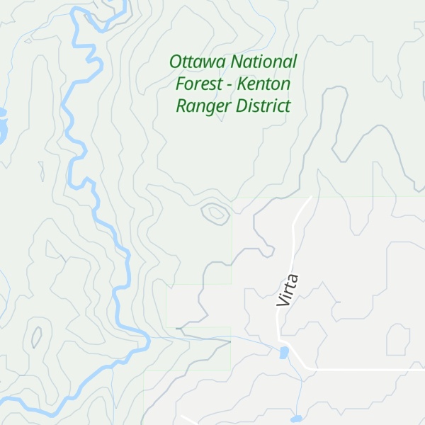 Map of Mount Kallio