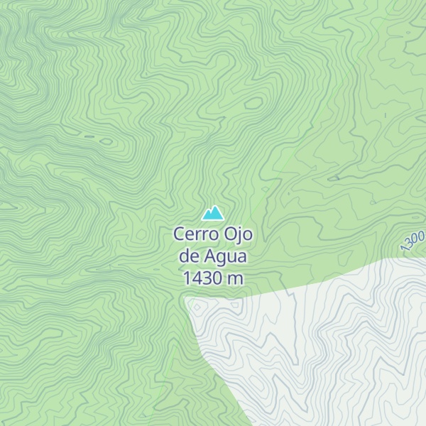 Map of Cerro Ojo de Agua