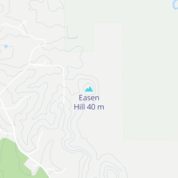 Map of Easen Hill
