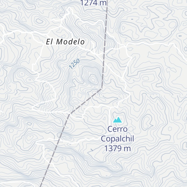 Map of Pico del Convenio