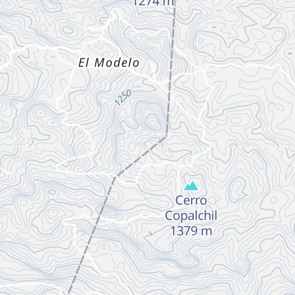 Map of Cerro Convenio