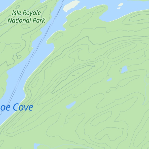 Map of Stanley Ridge