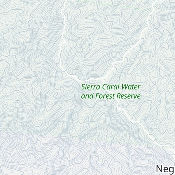 Map of Cerro Pozo de Agua