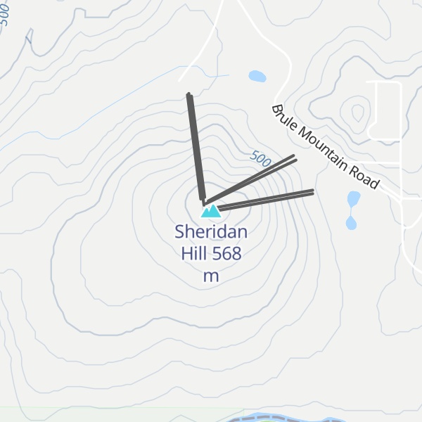 Map of Sheridan Hill