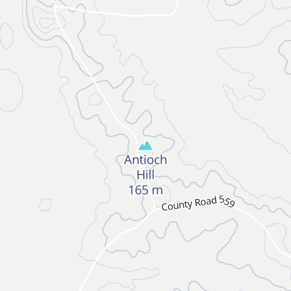 Map of Antioch Hill