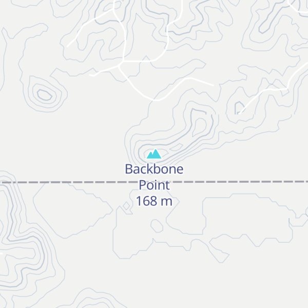 Map of Backbone Point