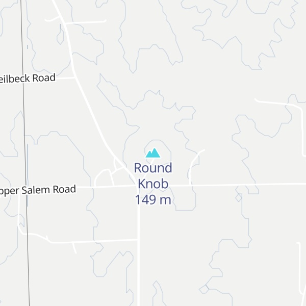 Map of Round Knob
