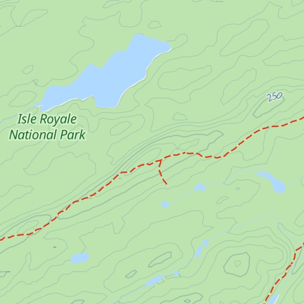 Map of Pine Mountain