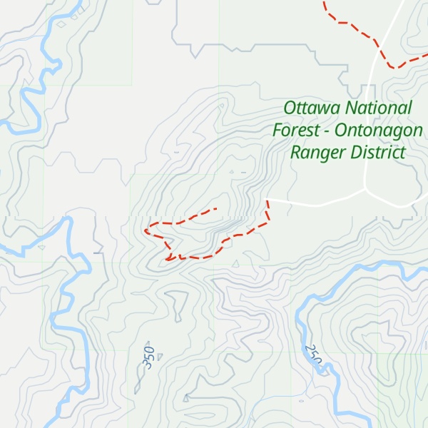 Map of Silver Mountain