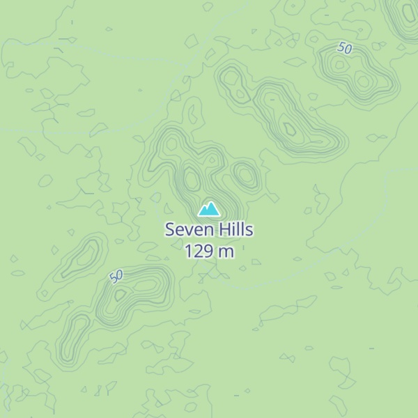 Map of Seven Hills