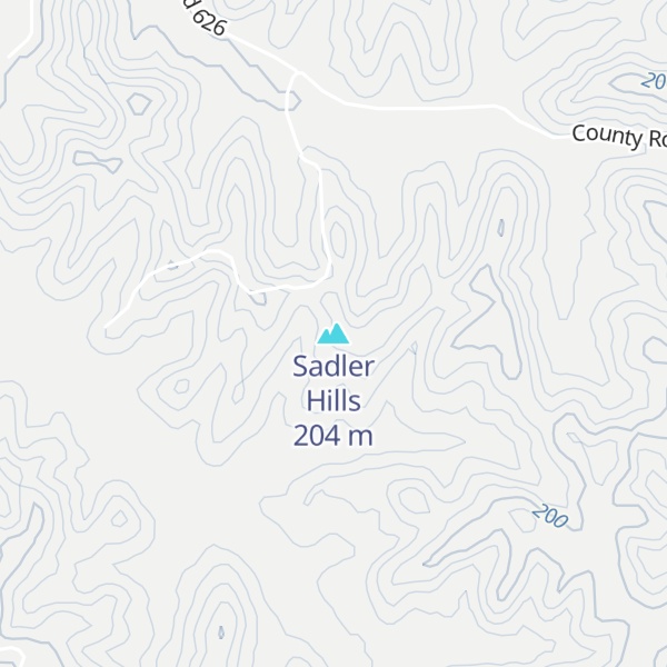 Map of Sadler Hills