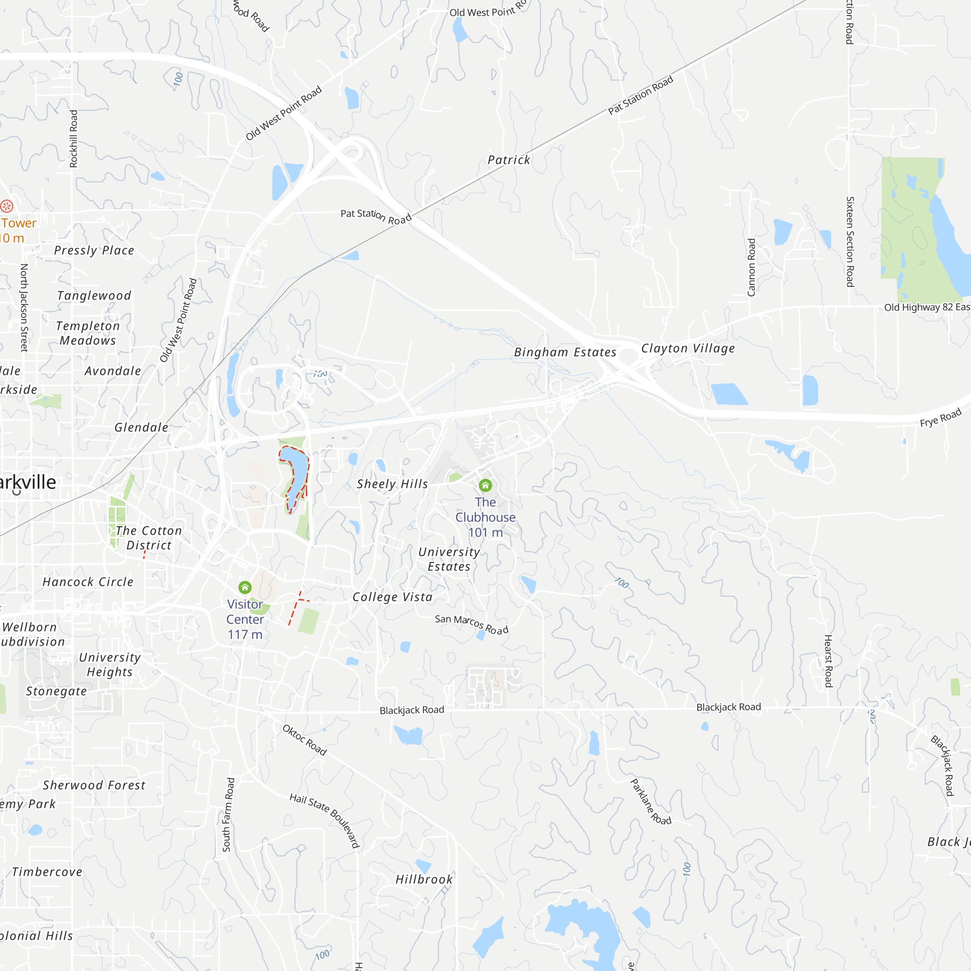 The Clubhouse map