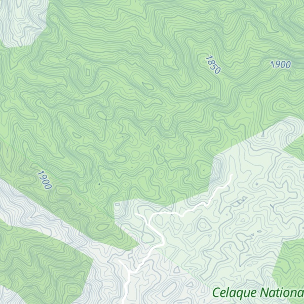 Map of Cerro Colorado
