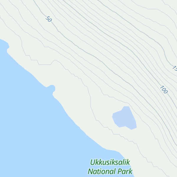 Map of Mackay Bluff