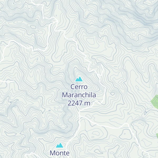 Map of Cerro Maranchila