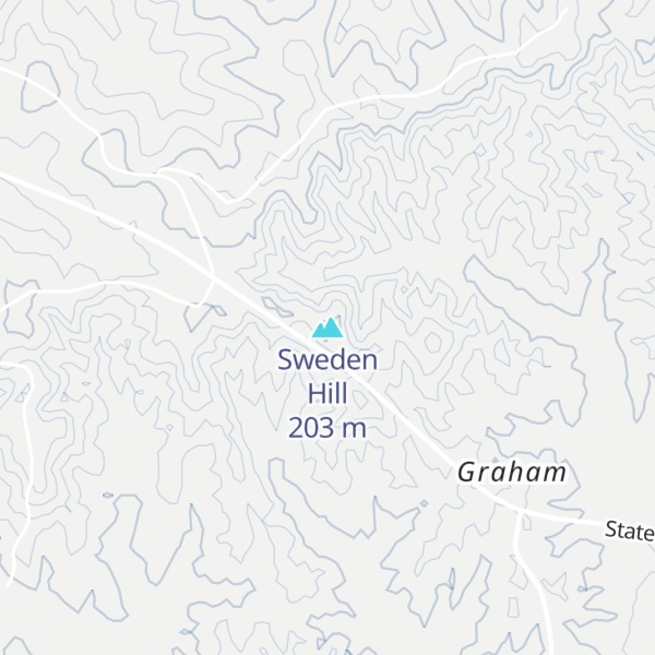 Map of Sweden Hill