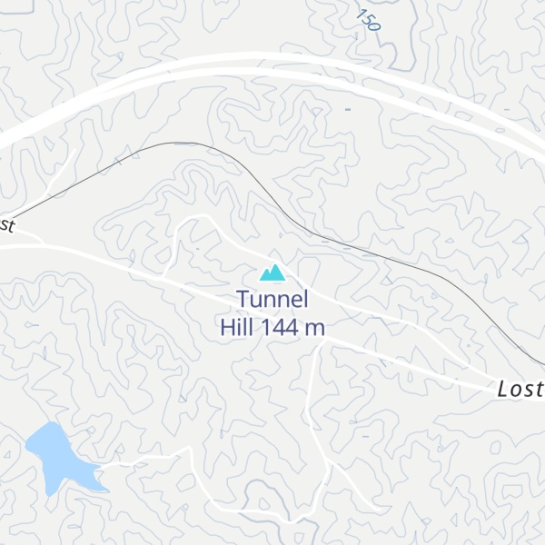 Map of Tunnel Hill